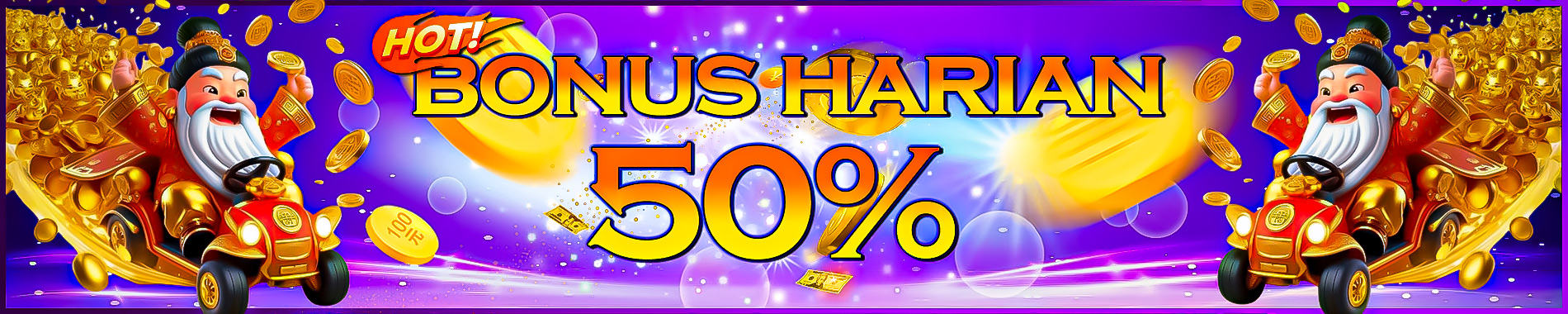 Neroslot Bonus Harian 50%
